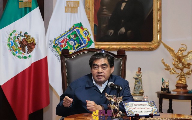 Barbosa niega que se hayan violado derechos humanos en desalojo de normalistas de Teteles durante manifestación del 2021