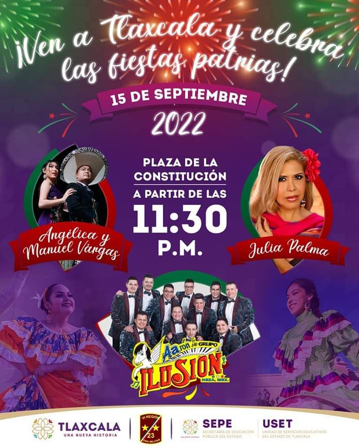 Invita Gobernadora a gran noche mexicana con Aaron y su Grupo Ilusión