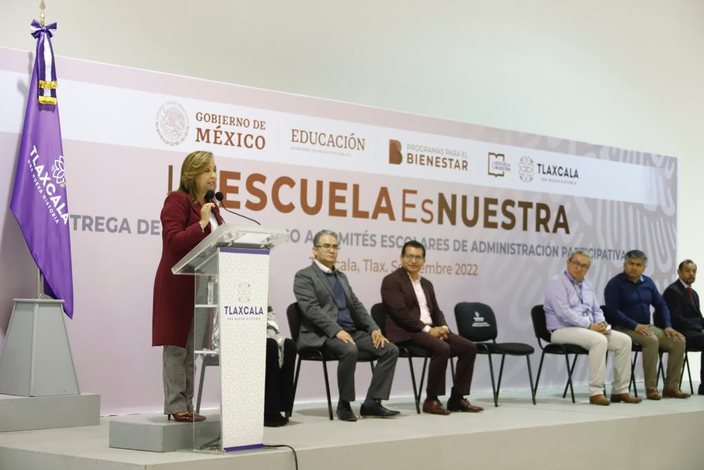 Entregó gobernadora Lorena Cuéllar apoyos económicos por 75 MDP del programa “La Escuela Es Nuestra”