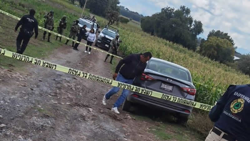 "Fue atada por el cuello": Mujer es encontrada sin vida dentro de auto en la carretera Amozoc - Teziutlán