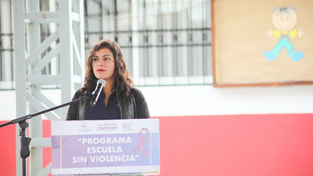 DIF de San Andrés Cholula continúa con el programa “Escuela sin violencia”
