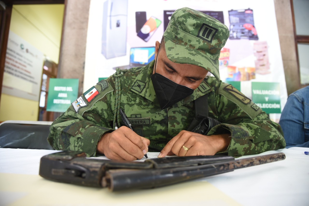 Ayuntamiento de Tlaxcala organiza campaña de “Canje de Armas 2022”