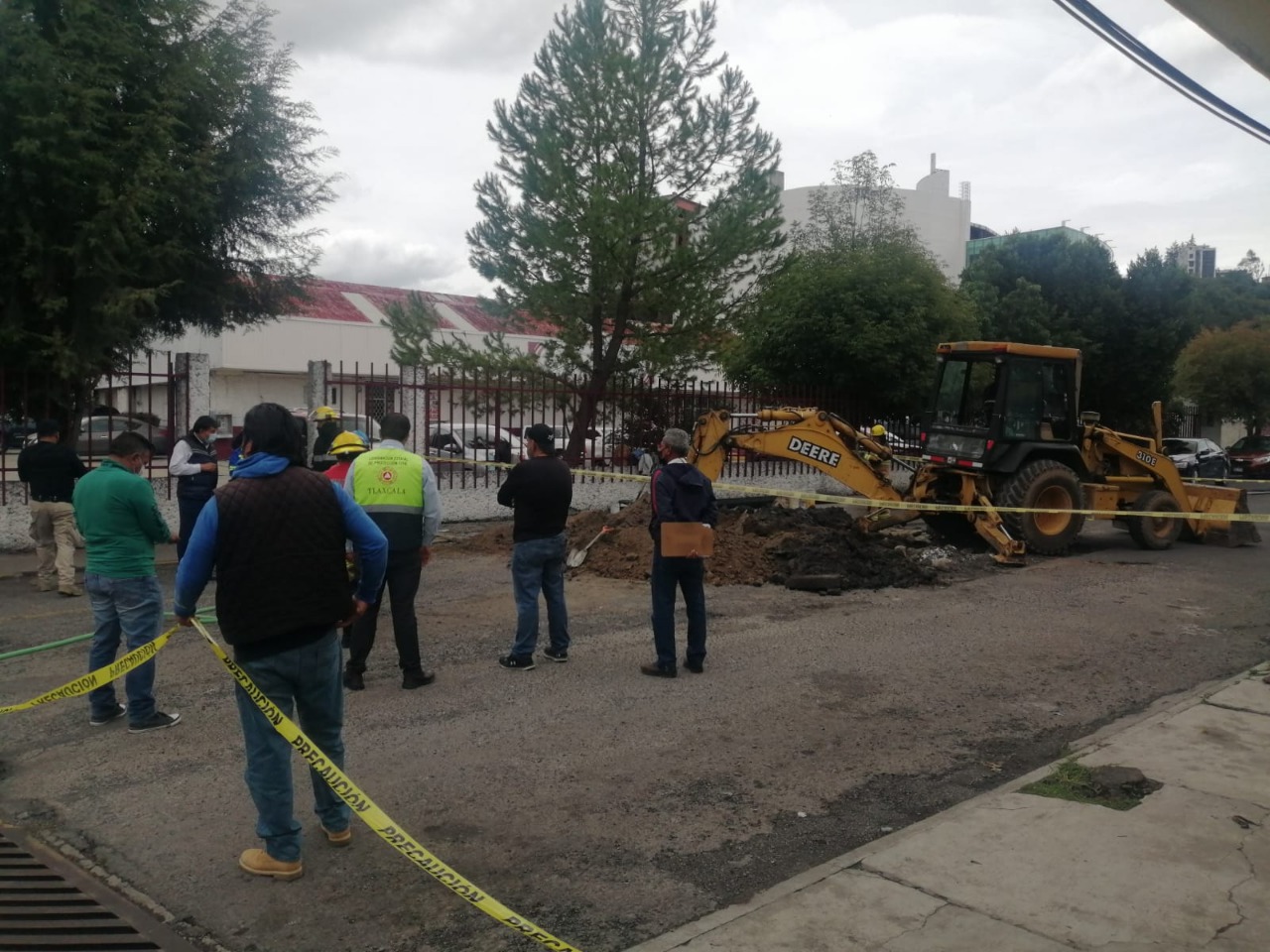 Activó CEPC protocolos de seguridad por fuga de gas en la capital del estado