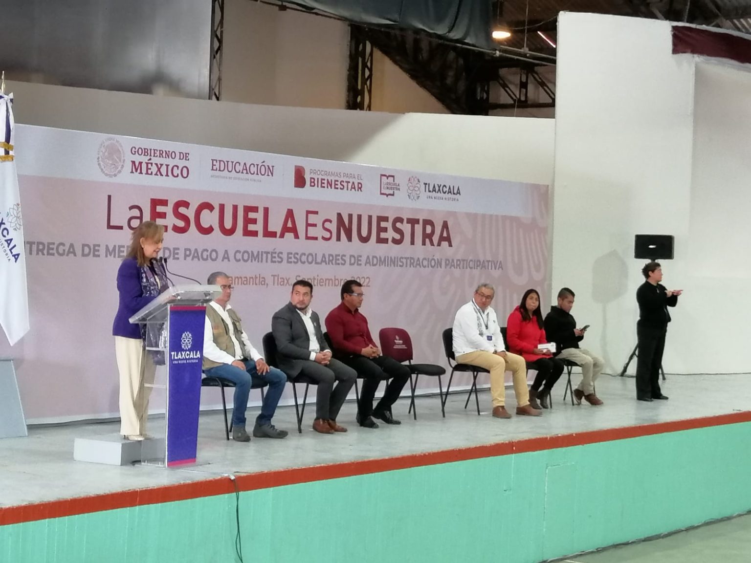 Reciben 530 escuelas de Tlaxcala apoyo del Programa La Escuela Es Nuestra