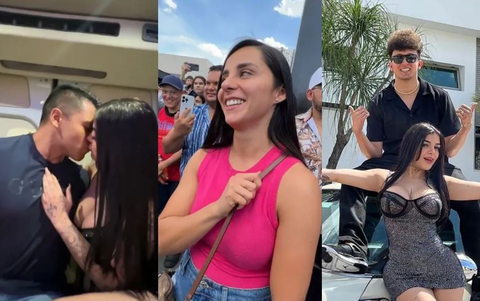 Joven "engaña" a su novia con Karely Ruiz a cambio de un Mini Cooper en reto viral (Vídeo)