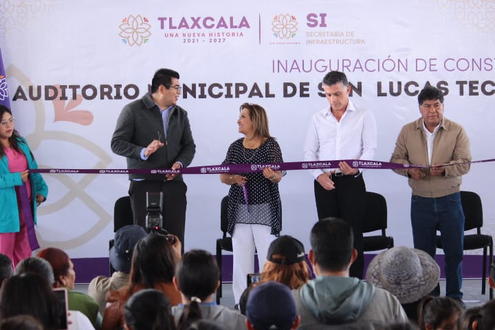 Casi listo Auditorio de Tecopilco: entregan tercera etapa