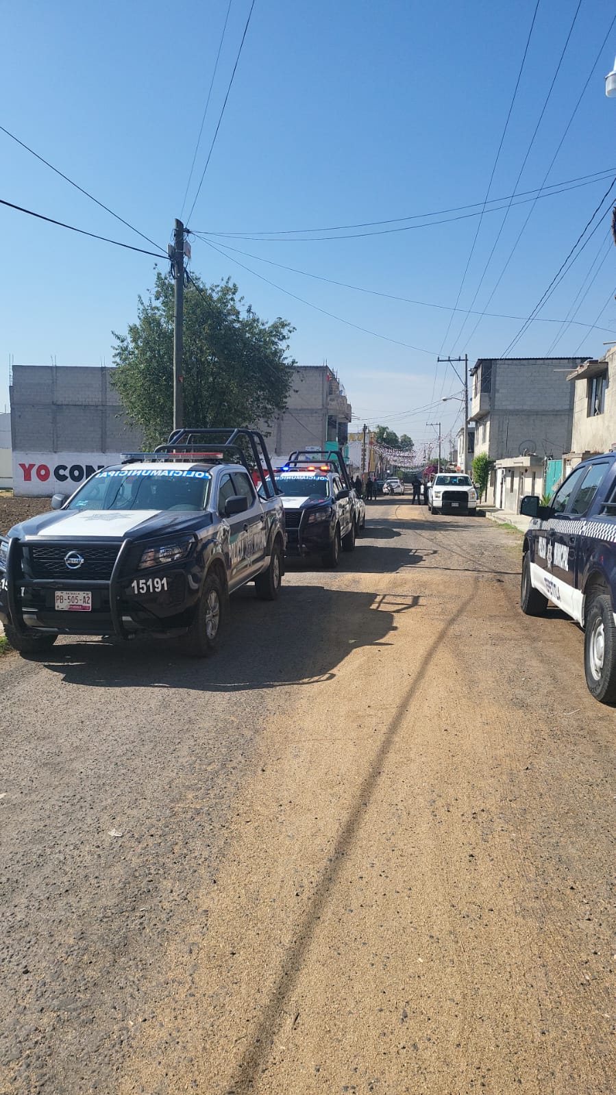 Tras persecución detienen a presunto ladrón de transporte de carga en Tepetitla 