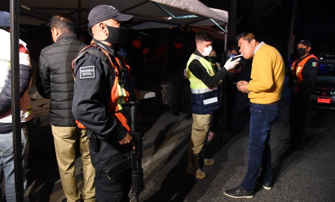 Aprueban automovilistas aplicación del alcoholímetro en Tlaxcala capital