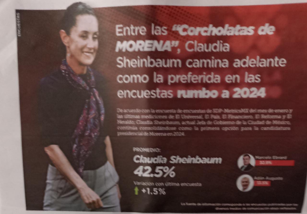 Afines a Claudia Sheinbaum anticipan campaña en Tlaxcala