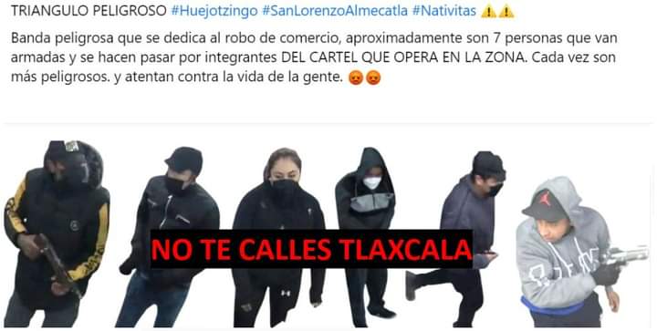 Identifican a banda de asaltantes en Natívitas