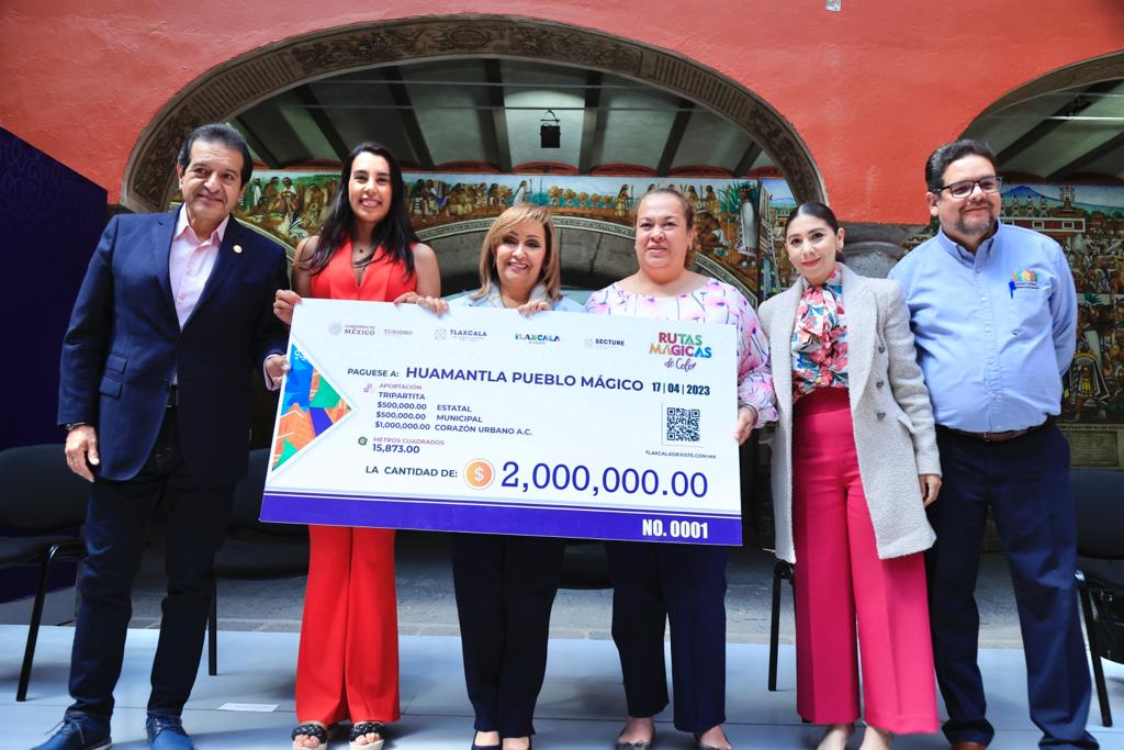 Firmó gobierno del estado y SECTUR Federal convenio del programa rutas mágicas de color