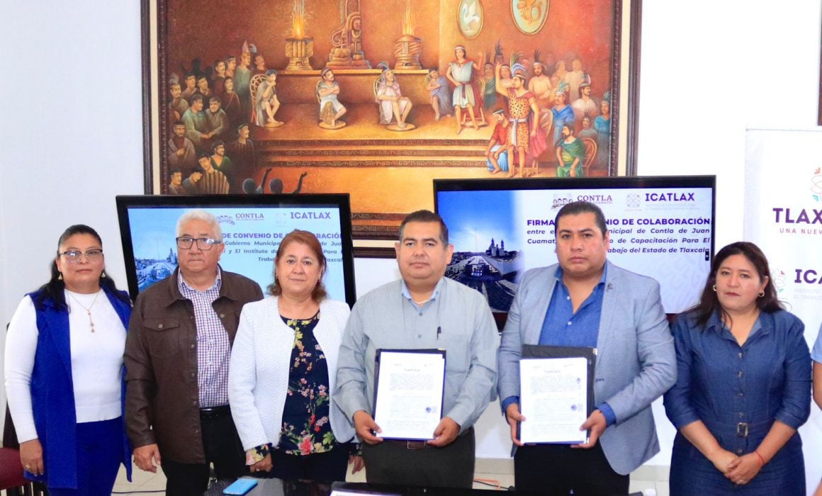 Promueve Icatlax emprendimiento con el municipio de Contla