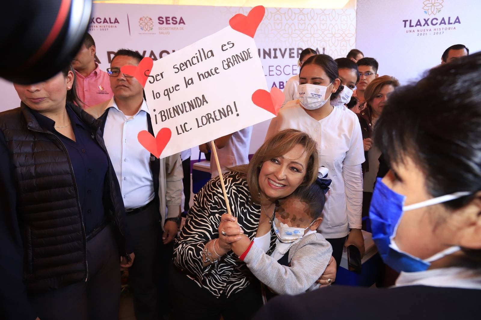 Encabezó gobernadora inicio de campaña estatal de vacunación intensiva