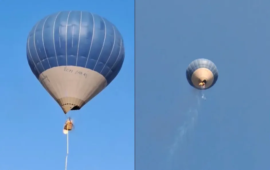 Capturan a presunto responsable del accidente de globo aerostático que se incendió en Teotihuacan
