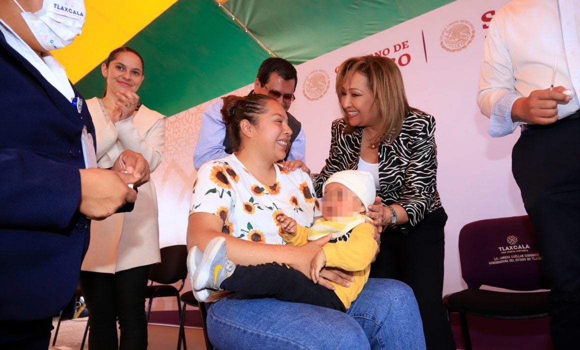 Encabezó Lorena Cuéllar inicio de campaña estatal de vacunación intensiva
