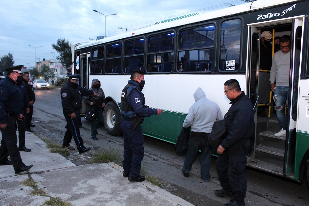 SSC intensifica y refuerza operativos en transporte público de Puebla