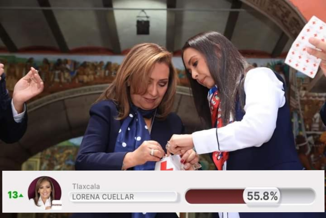 Encuesta da a Lorena Cuéllar 55 por ciento de aprobación ciudadana