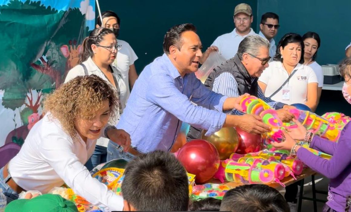 Festeja Ayuntamiento de Tlaxcala a niñas y niños