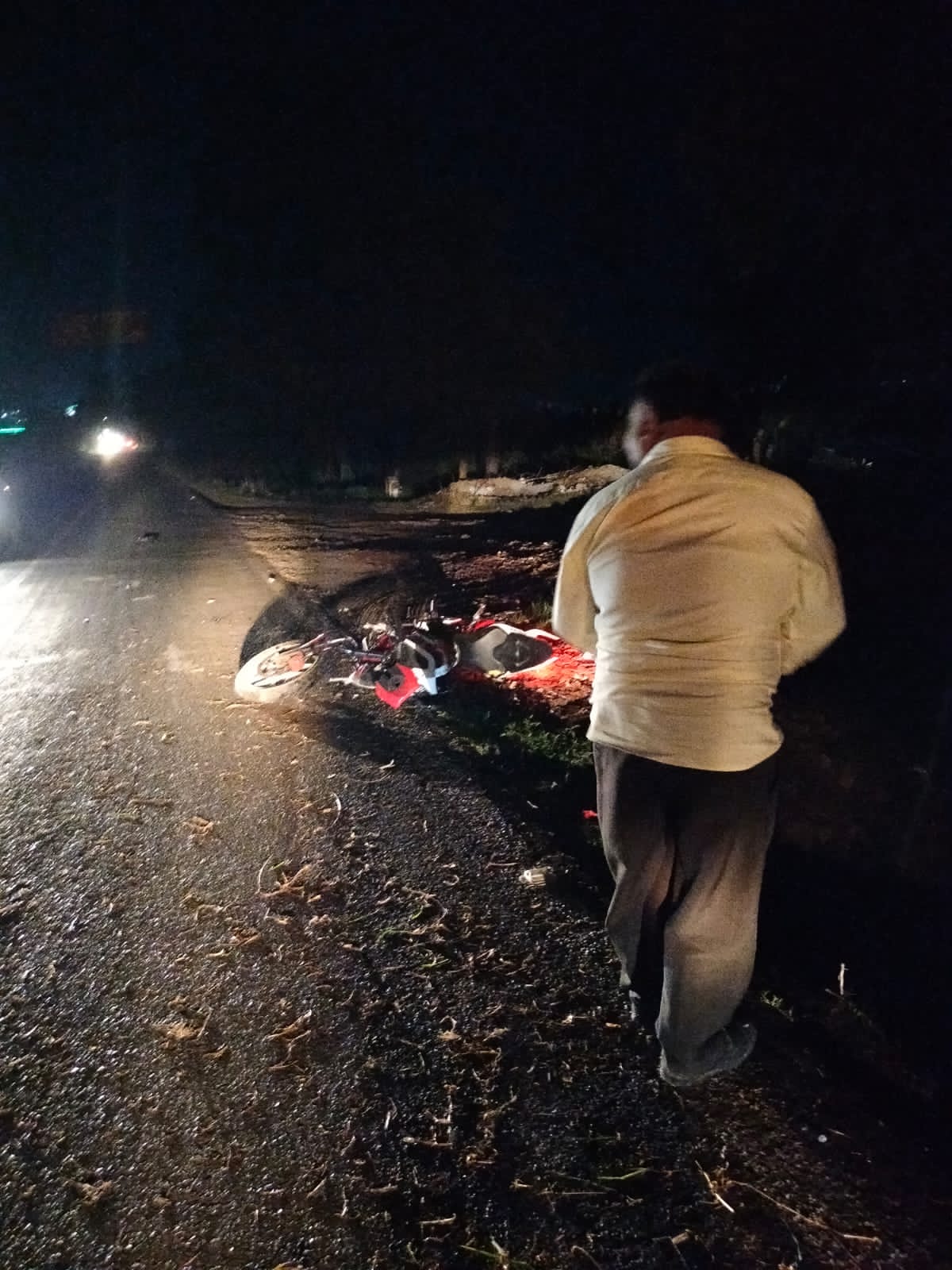Muere hombre tras accidente de motocicleta en Nativitas