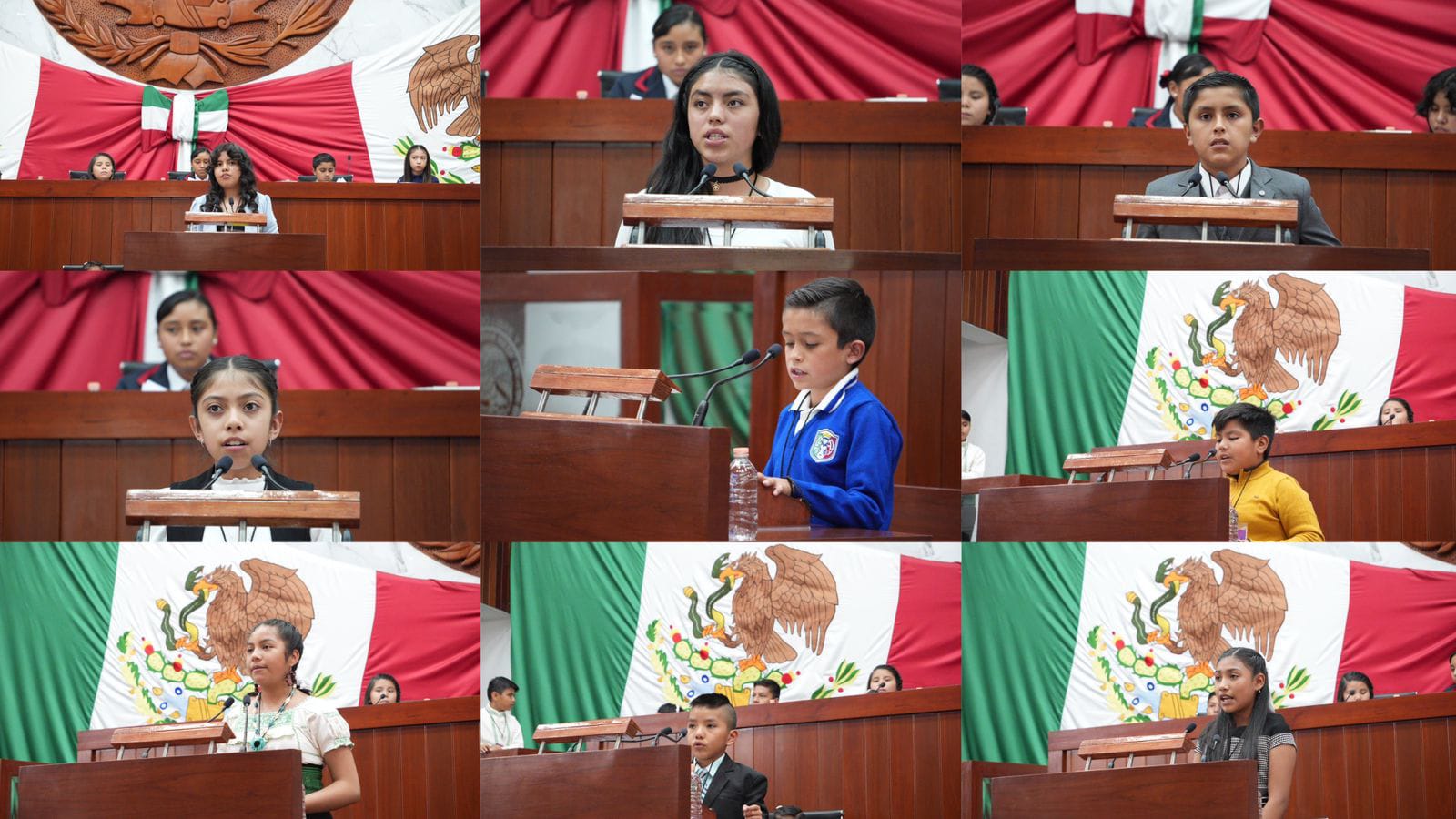 Discuten diputados infantiles por problemáticas de Tlaxcala