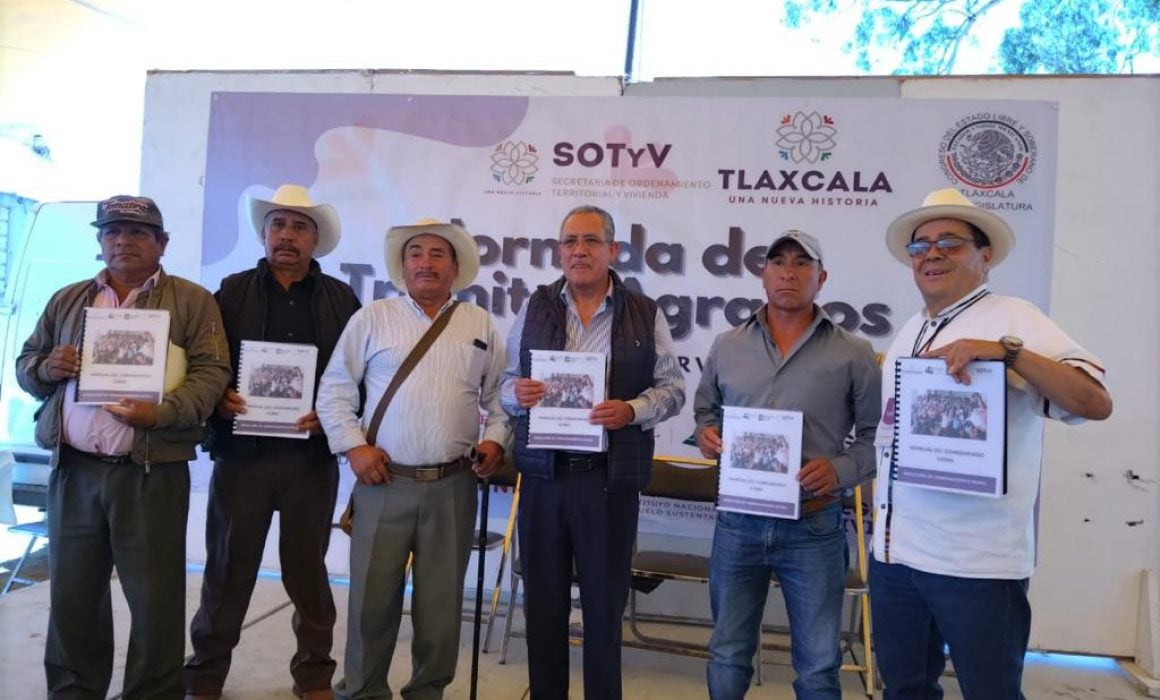 Participa SOTYV en jornadas de trámites agrarios
