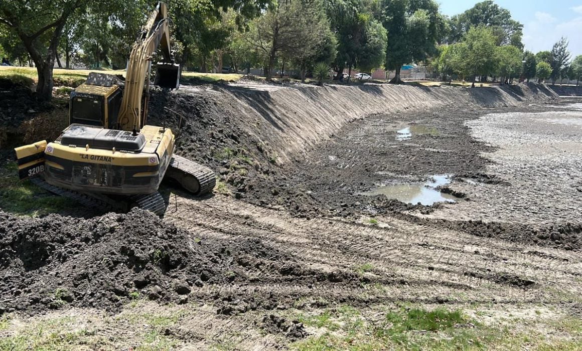 Inicia gobierno de Tlaxcala, rescate de cuerpo de agua en Zacatelco