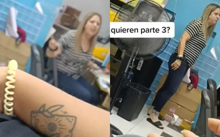 "Cállate, no le tengo miedo a tu abogado": Joven graba abuso y amenazas de su jefa en el trabajo (Vídeo)