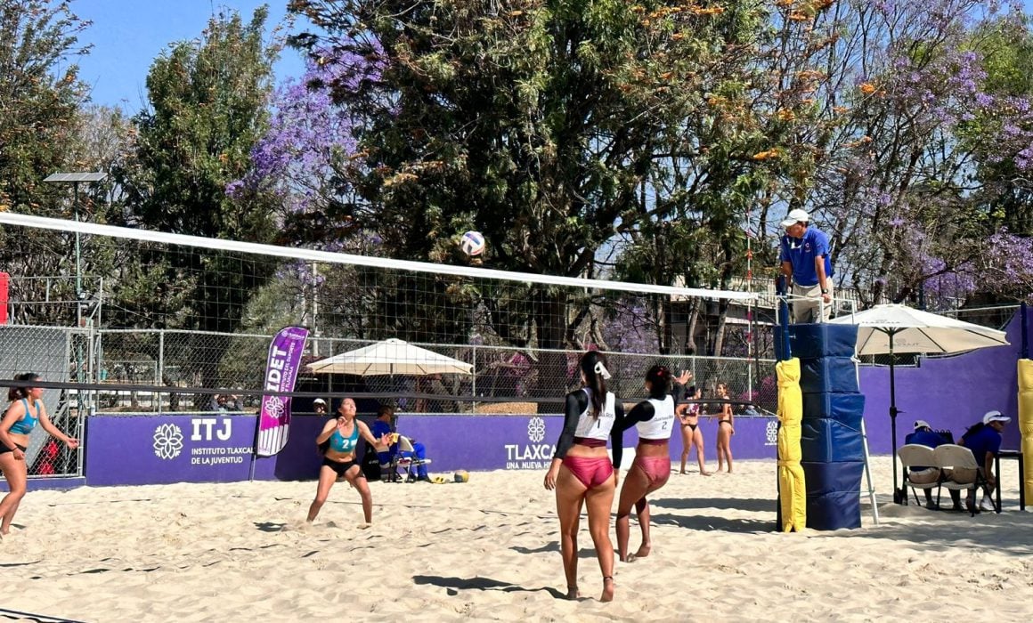 Cumplió Tlaxcala como anfitrión del macroregional de Voleibol de Playa