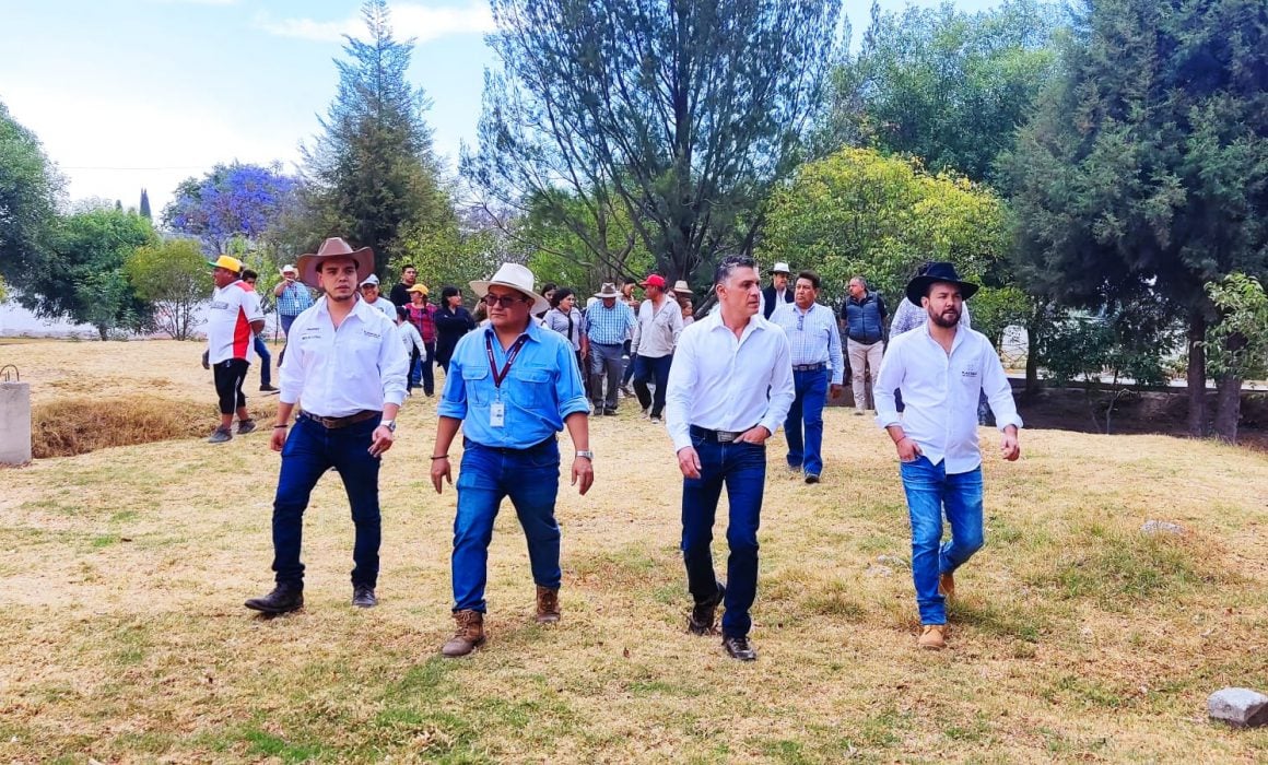 Rescate de la presa Acomulco en Zacatelco registra avance del 40%