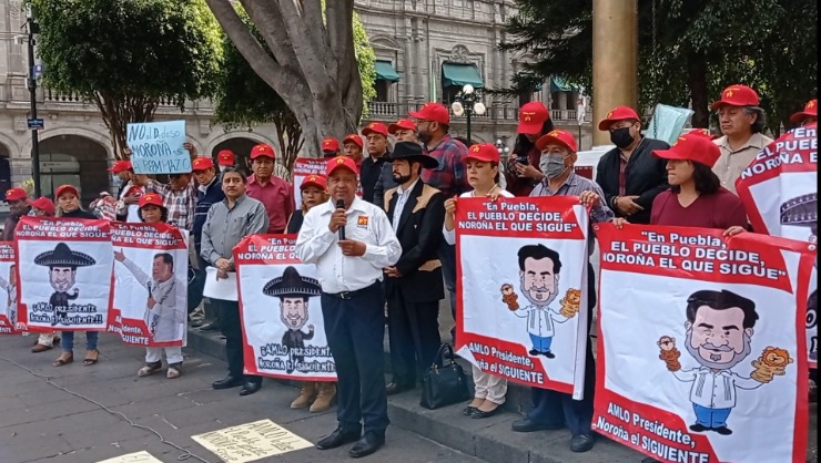 Surge grupo en Puebla para promover aspiraciones de Noroña a la presidencia de México
