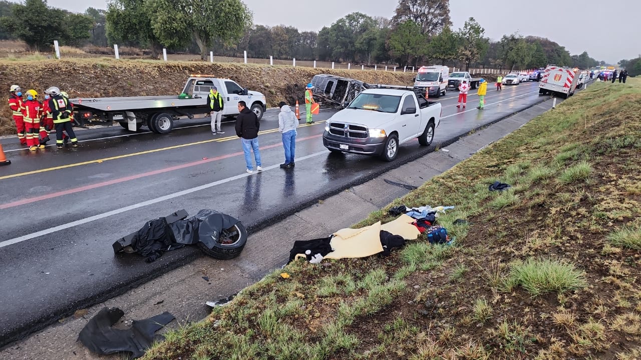 Se eleva a 7 la cifra de muertos tras accidente en la Amozoc-Perote