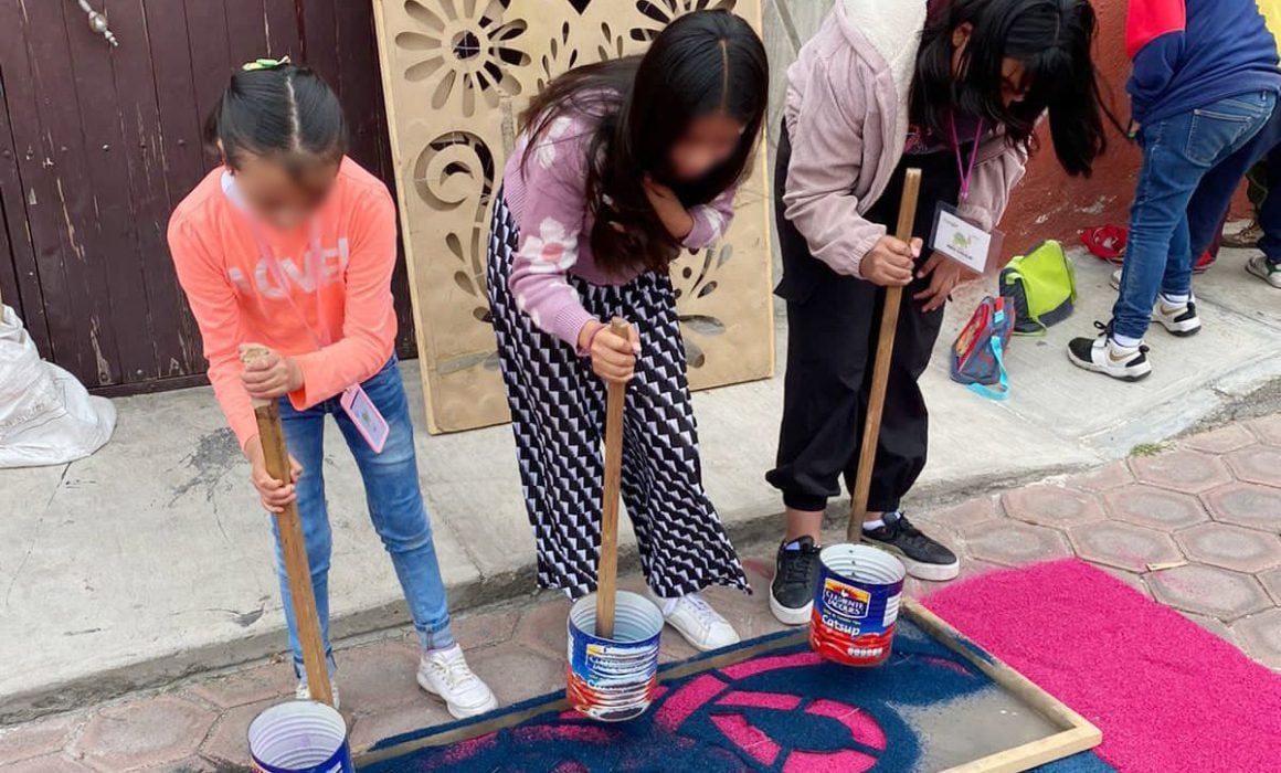 Invita Huamantla a participar en el día de los niños alfombristas