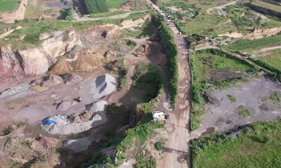 Coronango logra que minera rellene parte correspondiente a la avenida México-Puebla que convirtió en barranca