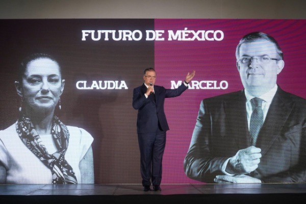 Afirma Ebrard que proceso para designar candidato presidencial esta cargado a favor de Sheinbaum