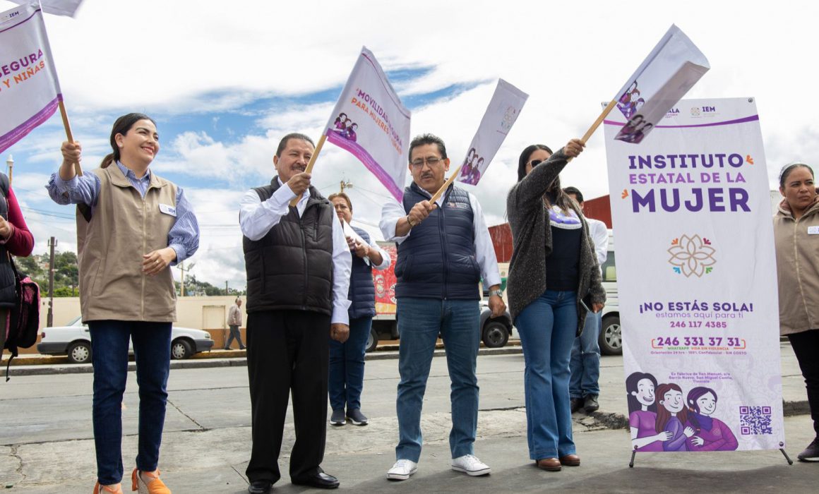Inició IEM encuestas del Diagnóstico sobre movilidad de mujeres en Tlaxcala
