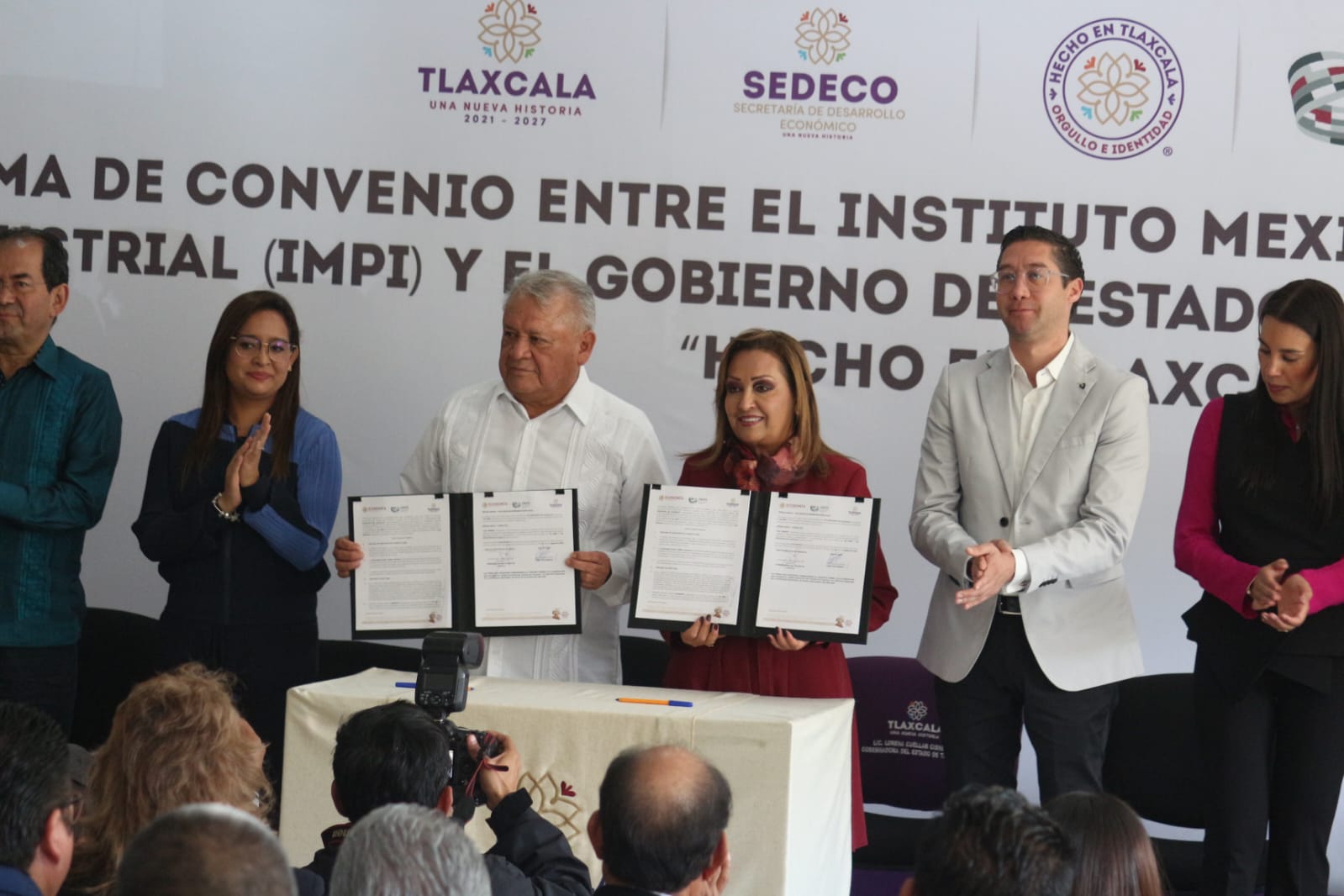 Pactan en Tlaxcala por apoyo a registro de marcas y patentes