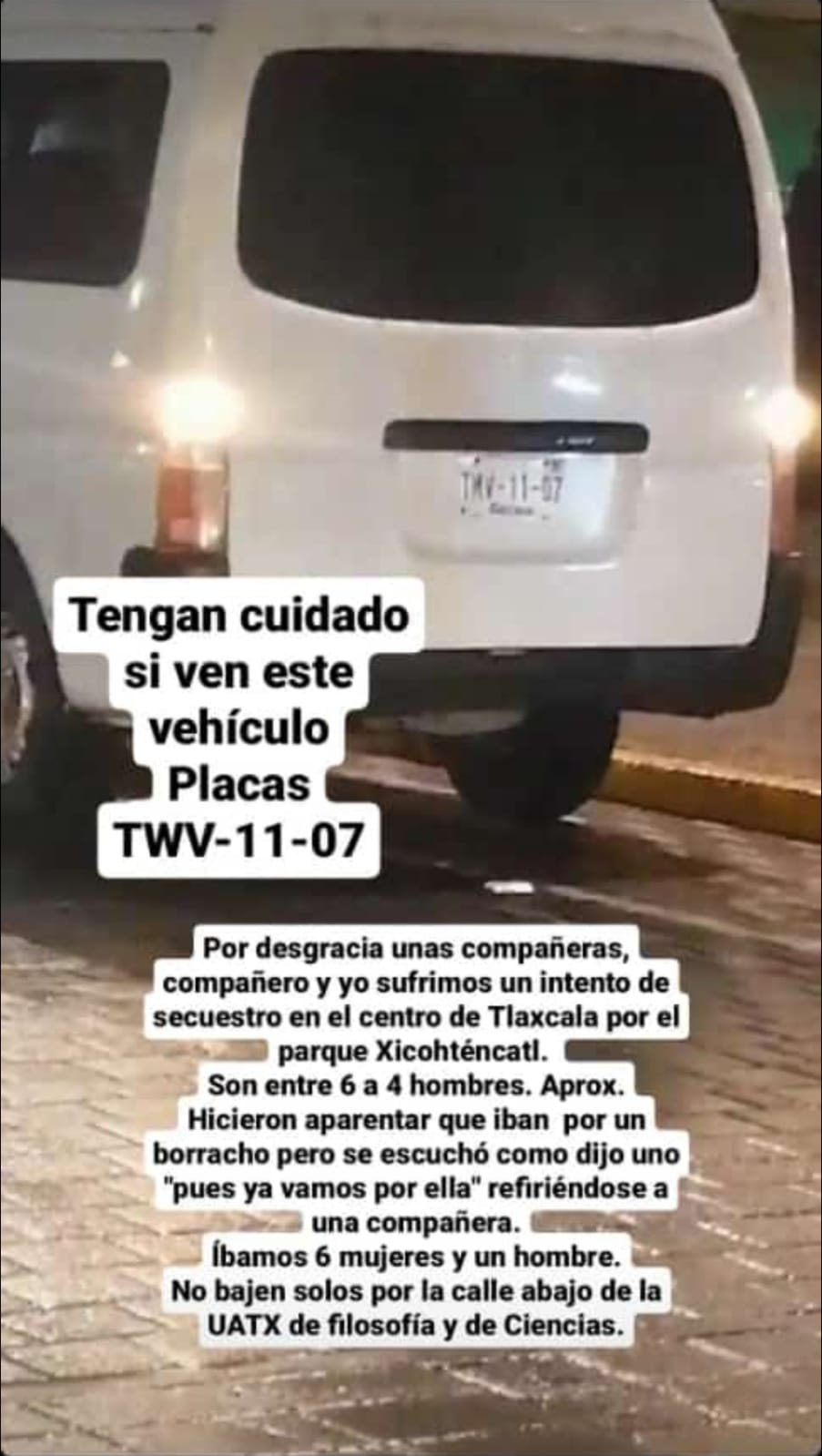 Alarma presunto intento de secuestro a jóvenes en la capital
