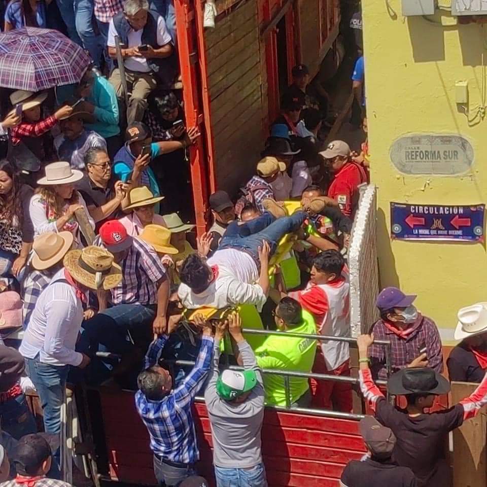 Deja "Huamantlada 2023" un total de 20 heridos, dos de gravedad