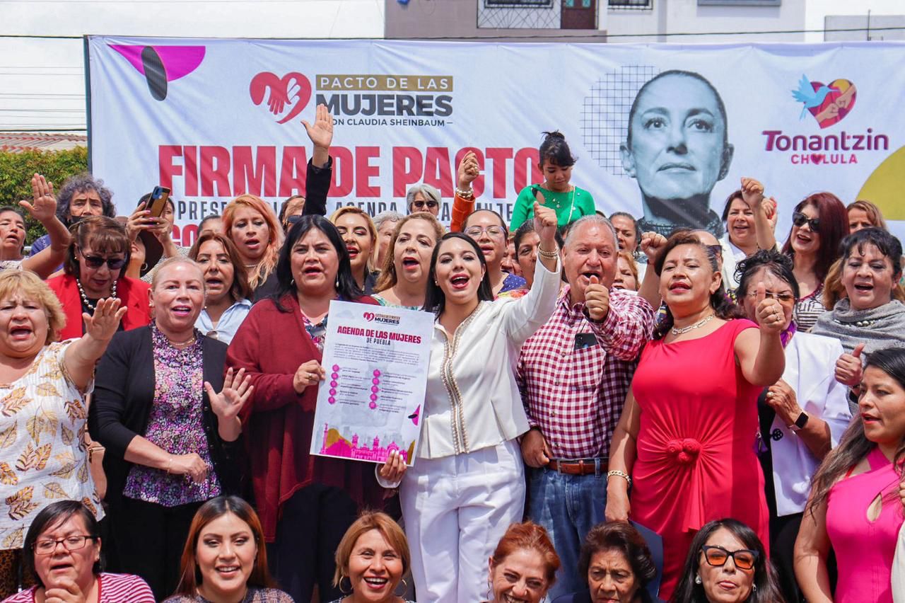 Con éxito realiza la firma del “Pacto de las Mujeres con Claudia Sheinbaum” y presentación de la Agenda de las Mujeres la diputada Tonantzin Fernández 