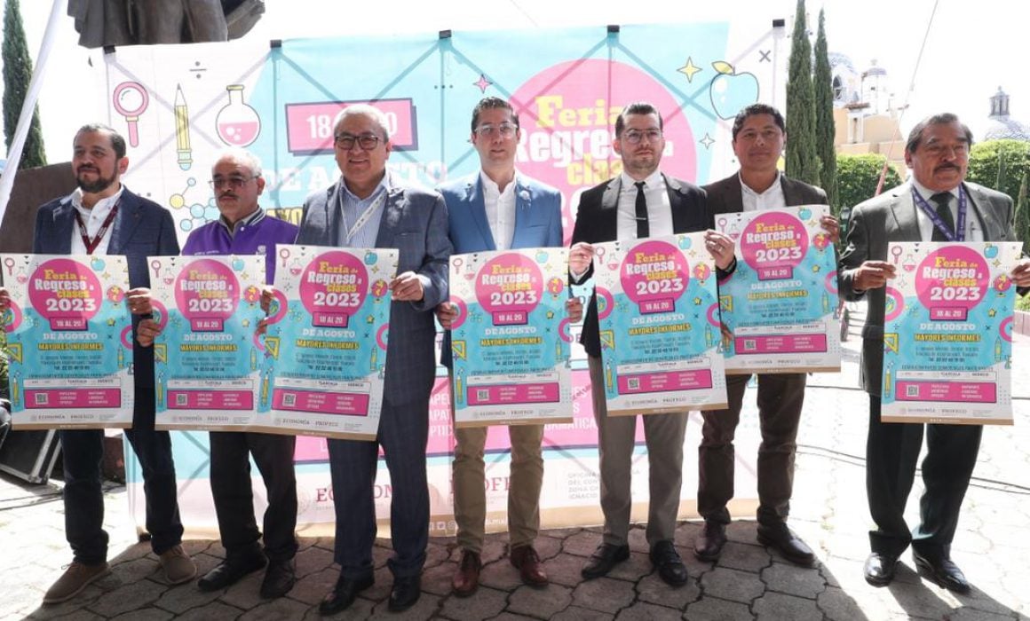 Inaugura Gobierno del estado feria de regreso a clases en Tlaxcala