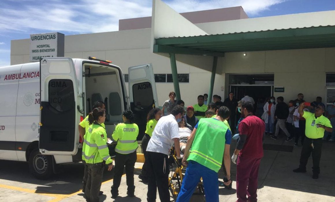 Atendió sector salud 20 lesionados en Huamantlada 2023
