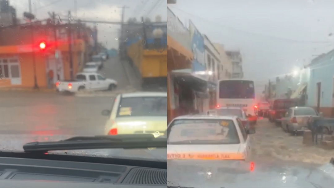 Alerta en Huamantla tras aguacero, pide alcalde a la población no salir de sus hogares 