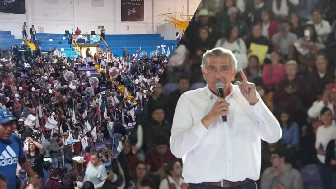 Adán Augusto pierde fuerza en Tlaxcala, no logra llenar aforo