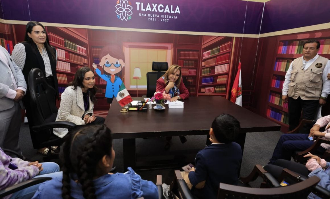 Visita Lorena Cuéllar la Ciudad de las y los niños del Sedif
