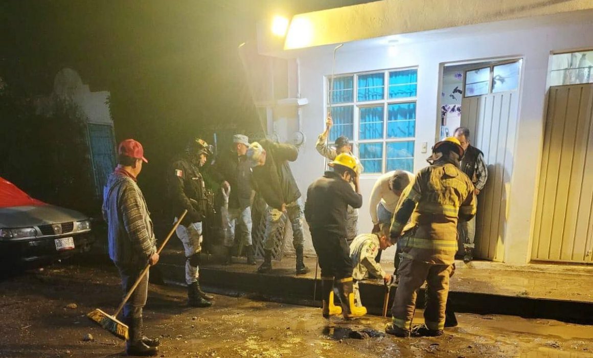Trabaja Capamh en restablecer suministro de agua en zonas de Huamantla