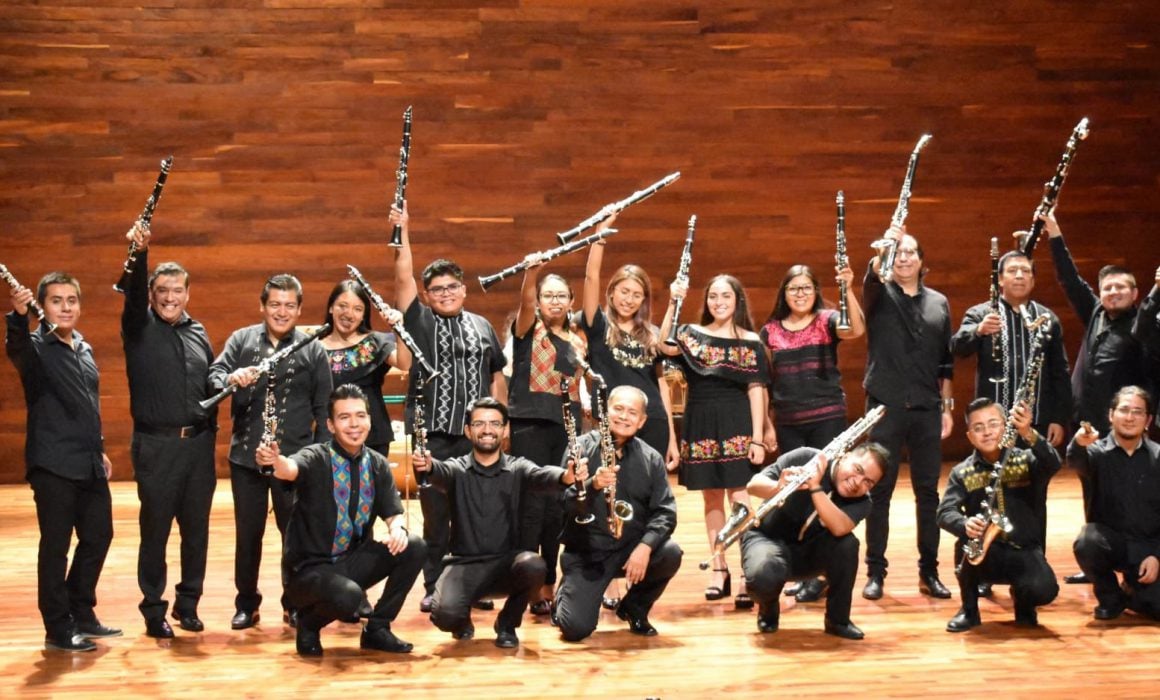 Invita Huamantla al concierto del coro de clarinetes de México
