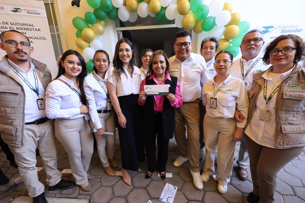 Reapertura Lorena Cuéllar Financiera del Bienestar y gimnasio al aire libre