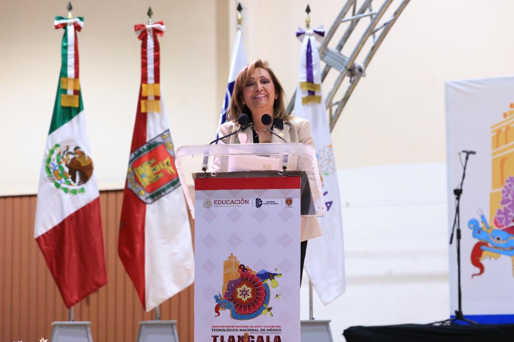 Encabezó gobernadora Lorena Cuéllar ceremonia inaugural del ENAC 2023 del TECNM