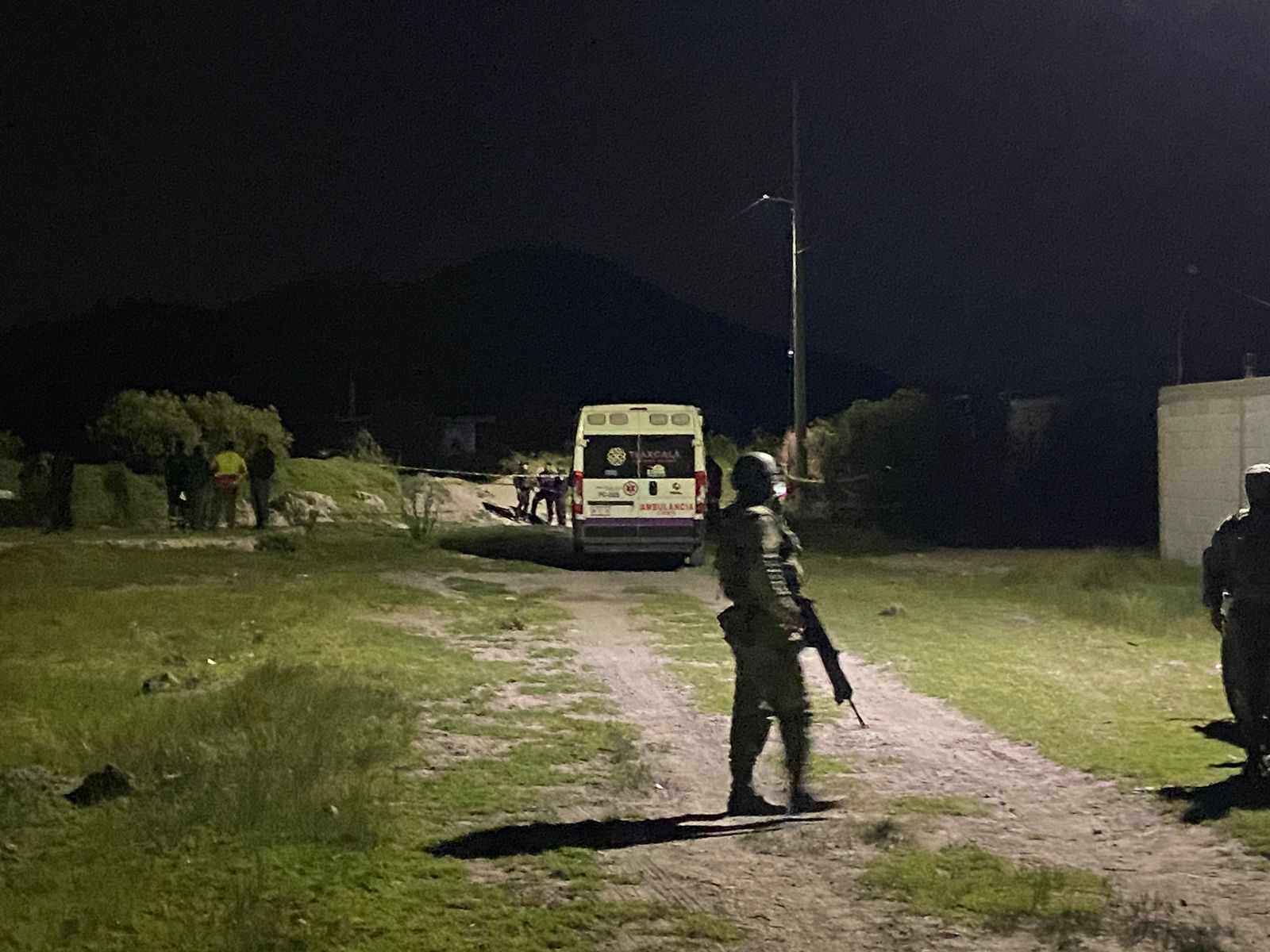 Sujetos armados atacan a balazos y asesinan a dos hombres, en límites de Tlaxcala 