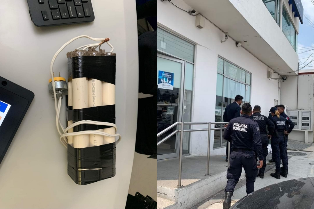 Policías de SSC rompen protocolo antibombas en Papalotla